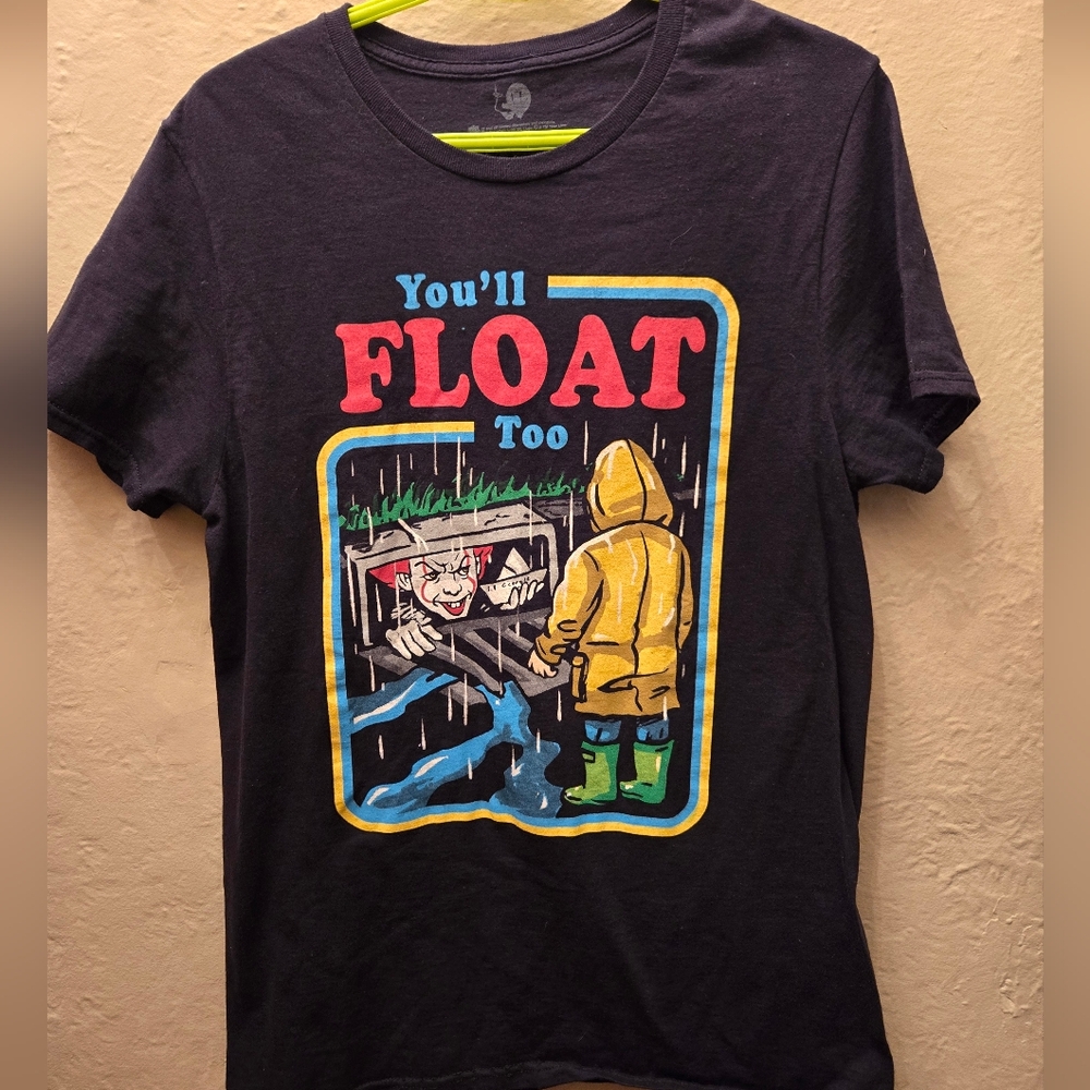 You’ll Float Too” IT Graphic Tee – Horror Movie Streetwear